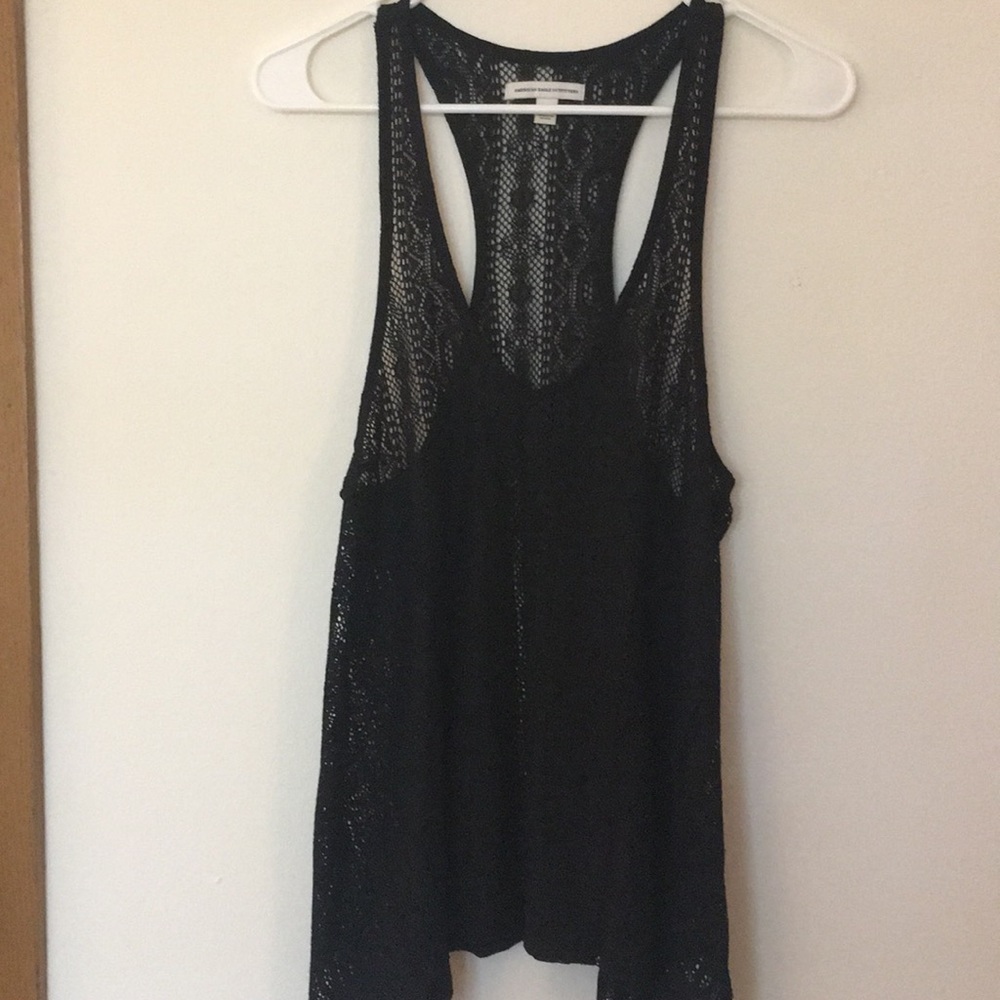 Black Lacy top